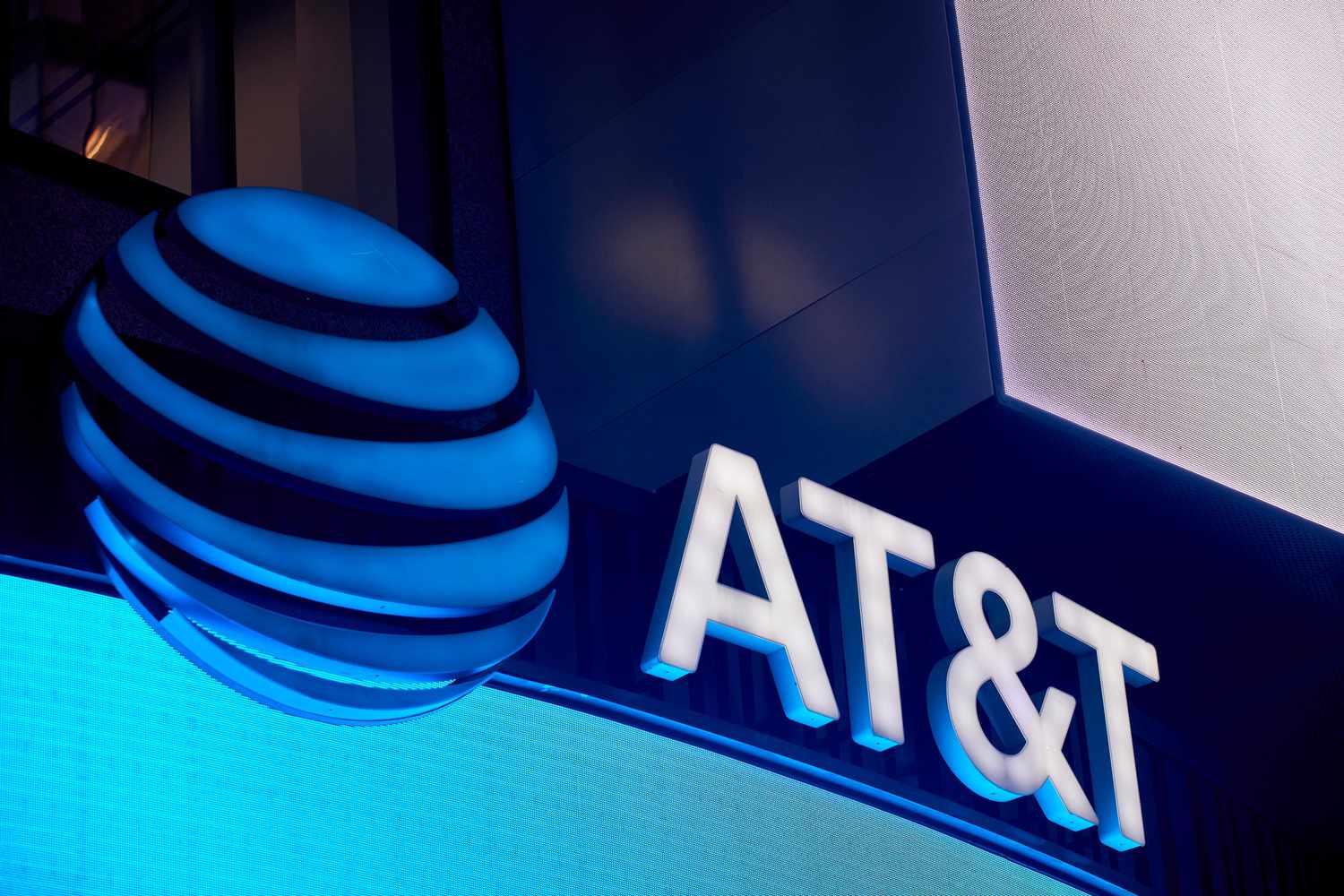 An AT&T store in New York on Oct. 21, 2024