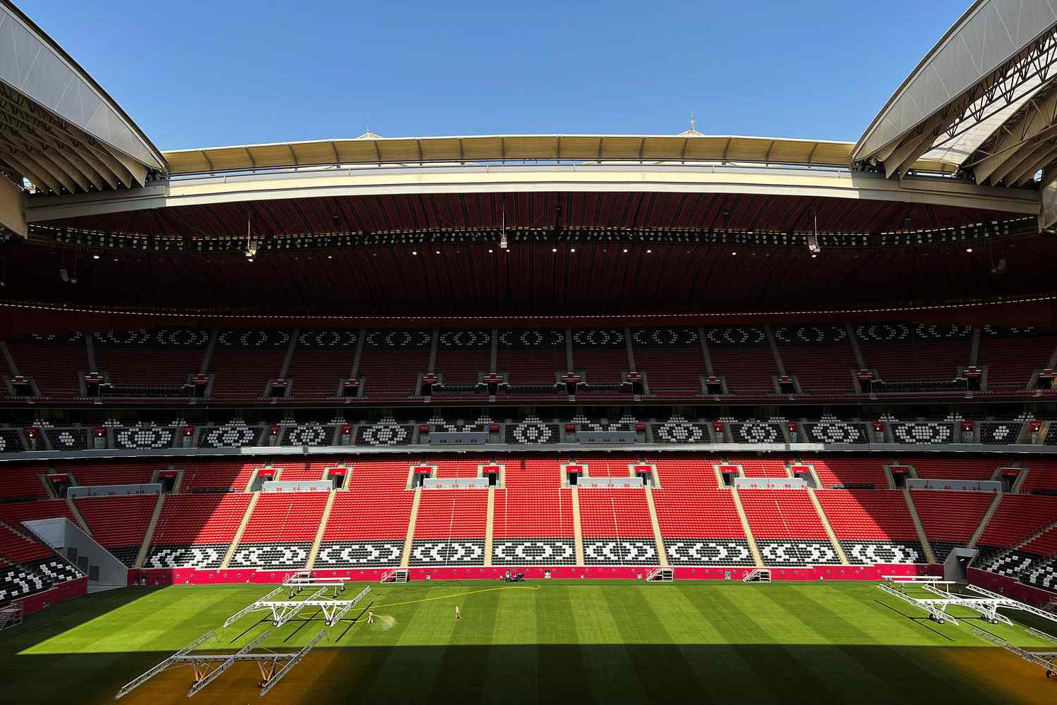 Al Bayt Stadium in Doha, Qatar