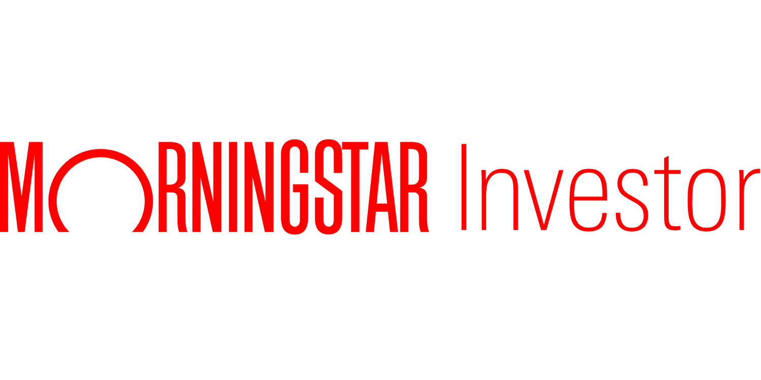 Image shows Morningstar Investor's logo against a white background. 