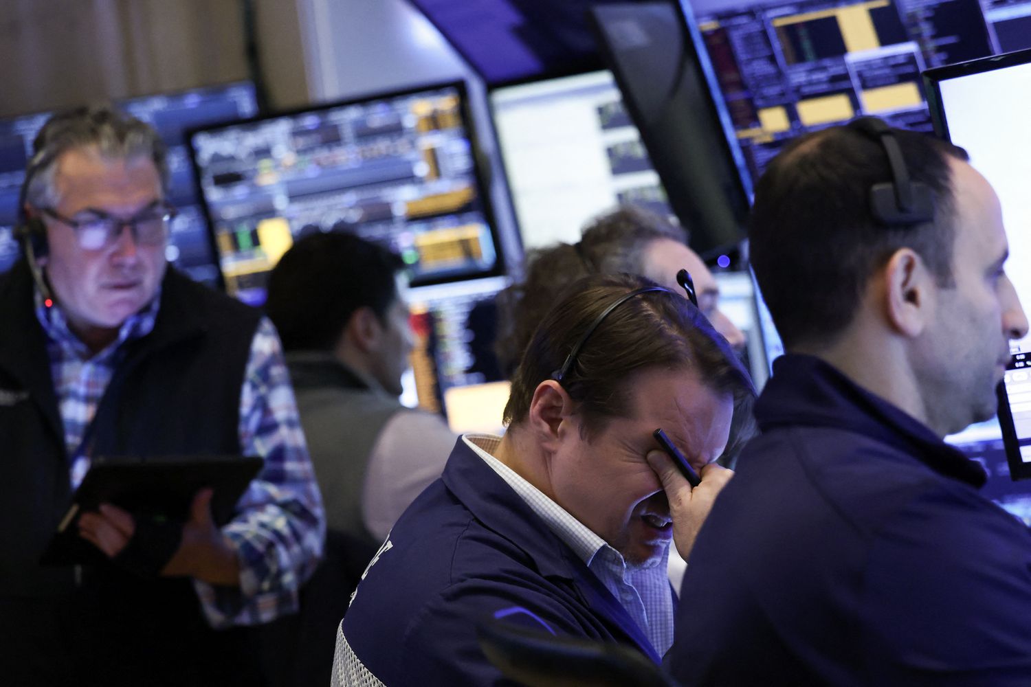 traders on NYSE