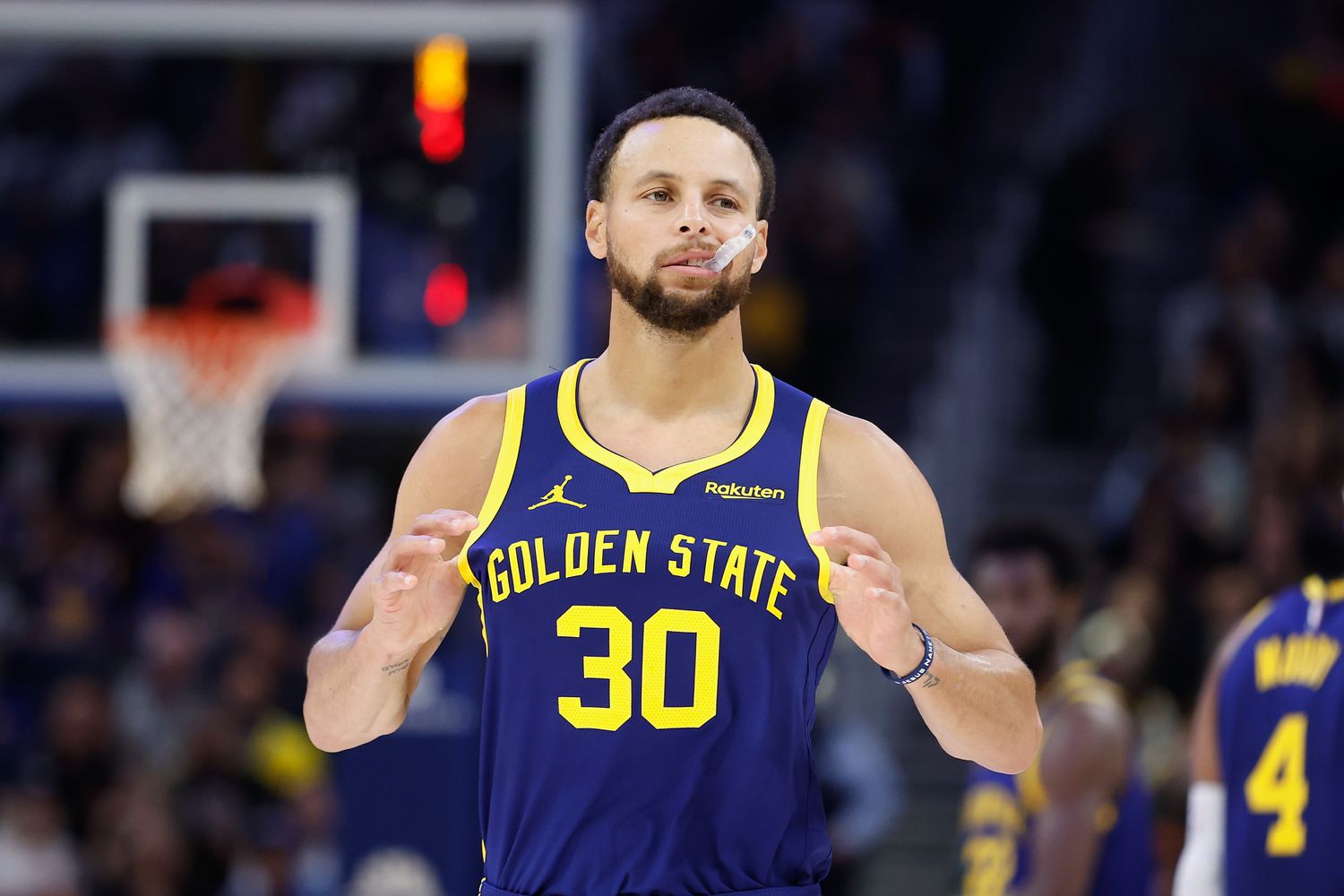 Stephen Curry of the Golden State Warriors