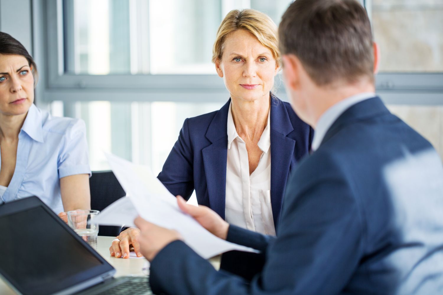 Colleagues in a meeting