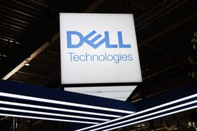 Dell logo is seen during Impact congress in Poznan, Poland