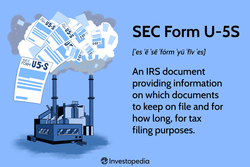 SEC Form U-5S: A form that used to have to be filed annually by every registered public utility holding company.