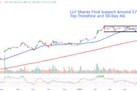 This image depicts the LLY chart.
