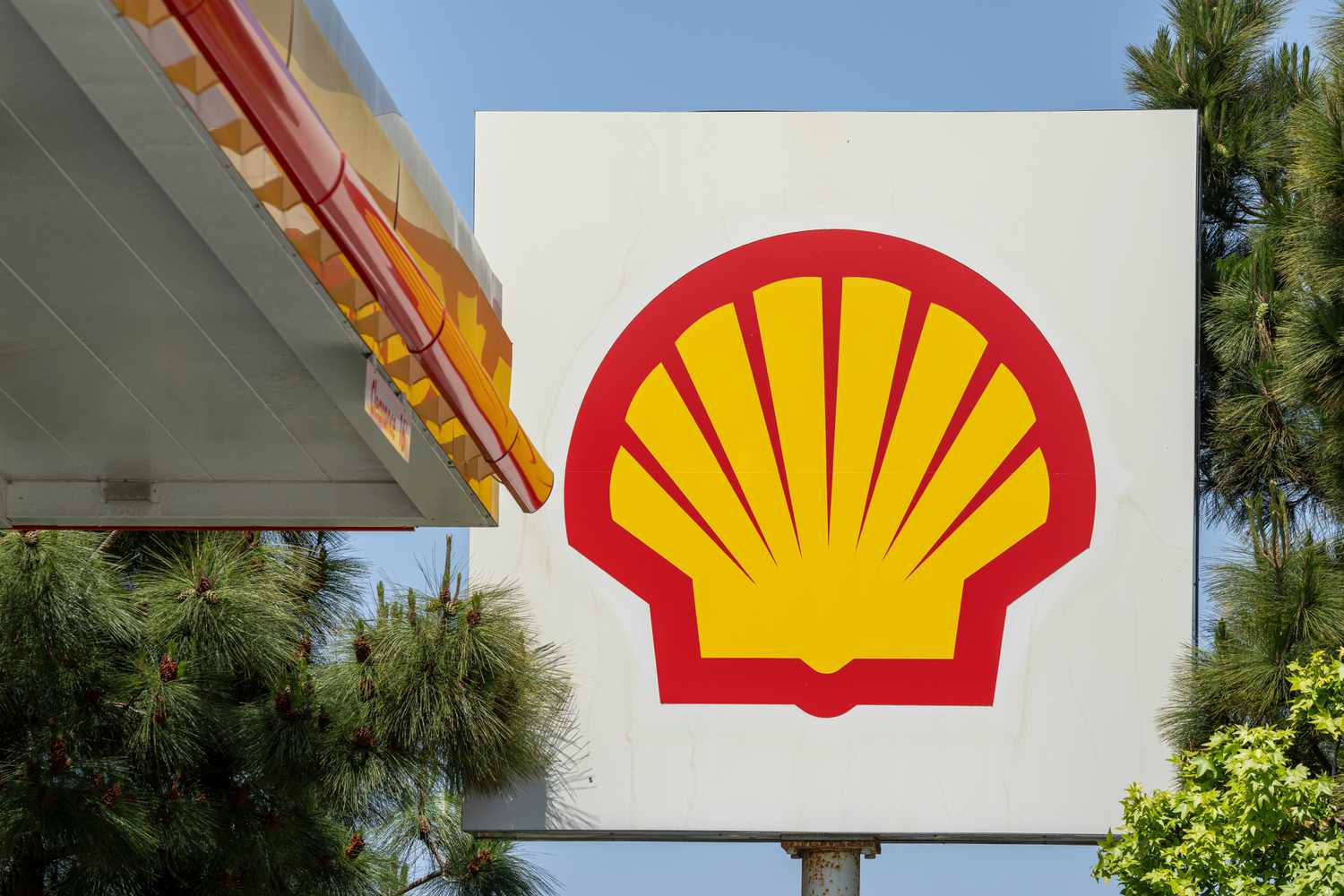 Shell gas station