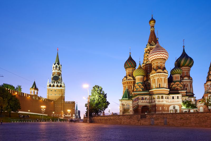 The Kremlin in Moscow, Russia