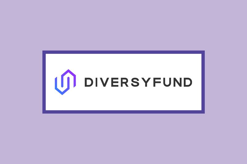Diversyfund logo shown on a purple background