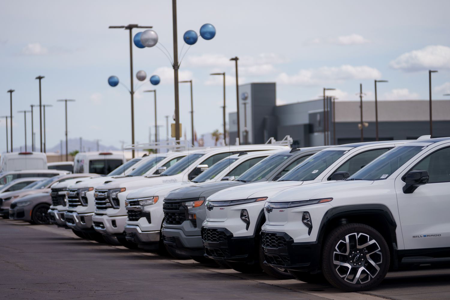 A GMC Chevrolet dealership in Yuma, Arizona. 