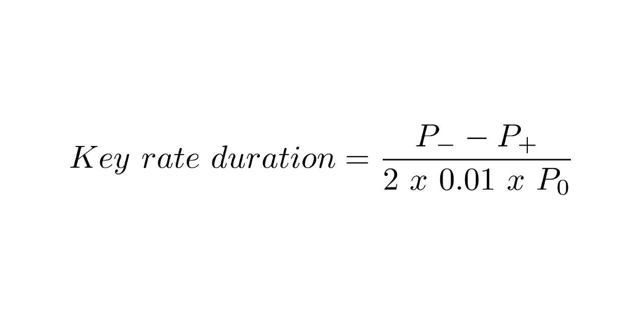 Key Rate Duration formula