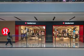 A view of a Lululemon retail store inside a shopping mall on March 22, 2025 in Chongqing, China
