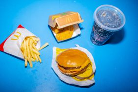 A McDonald's value meal. 
