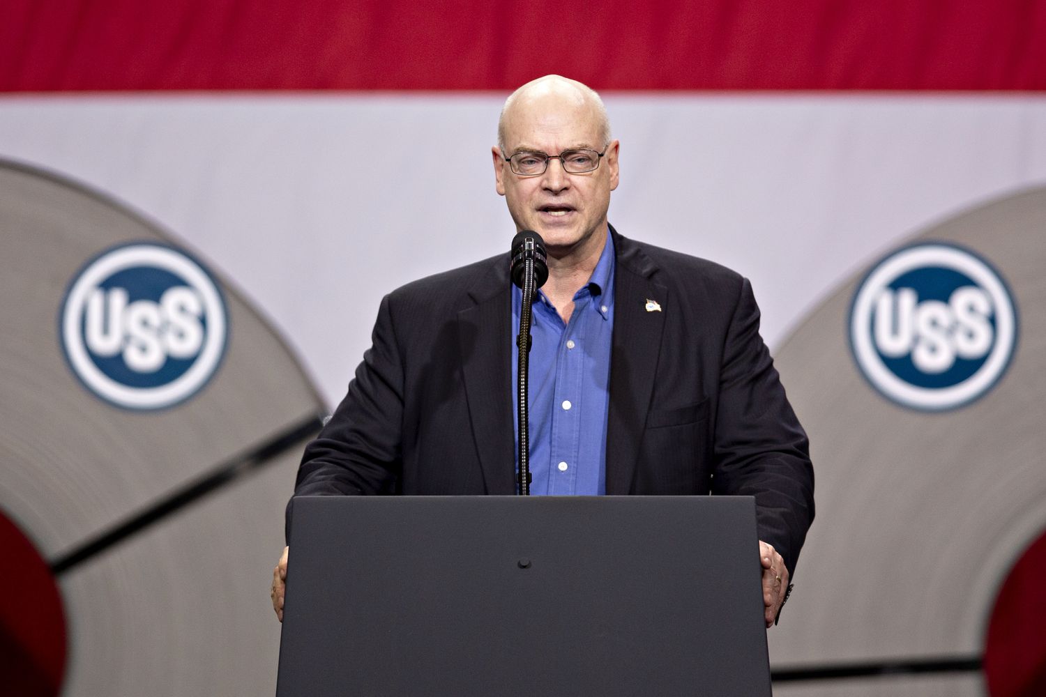 U.S. Steel CEO David Burritt CEO in 2018. 