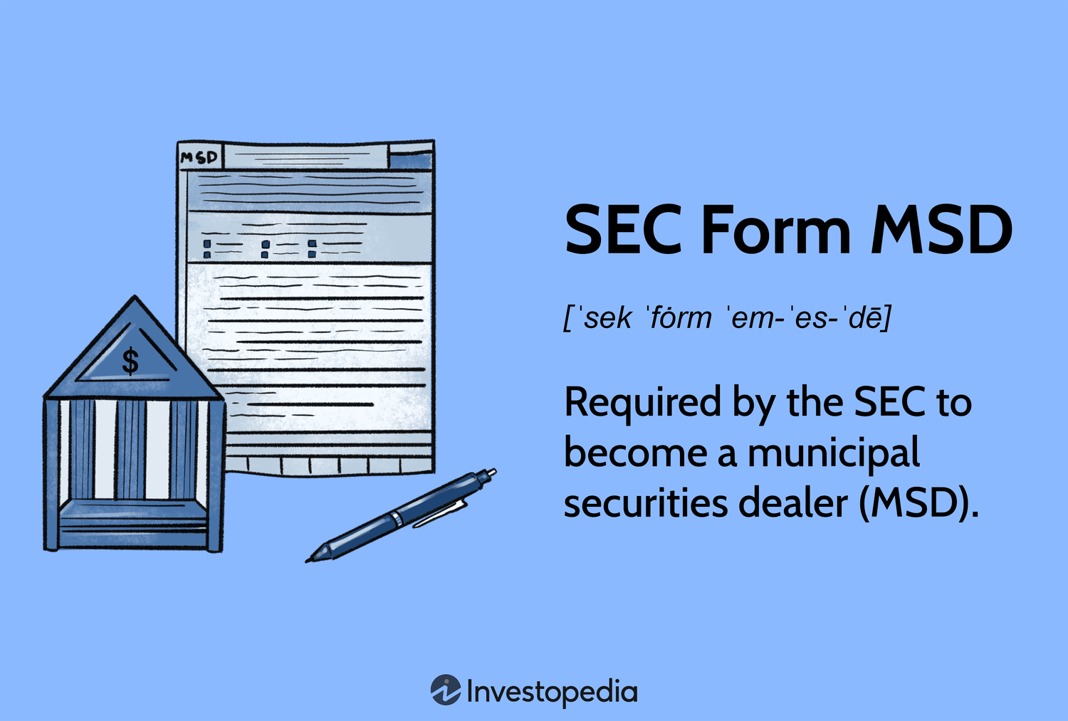 SEC Form MSD
