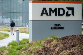 Advanced Micro Devices signage.
