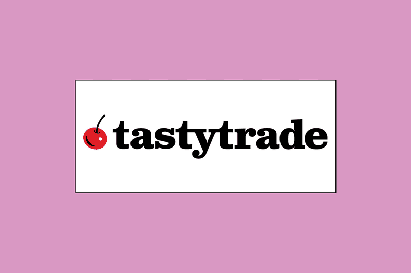  Image shows tastytrade logo in the center of a purple background.