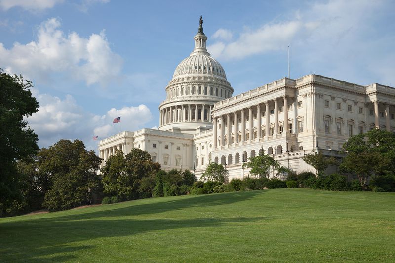 Capitol Hill Against Sky