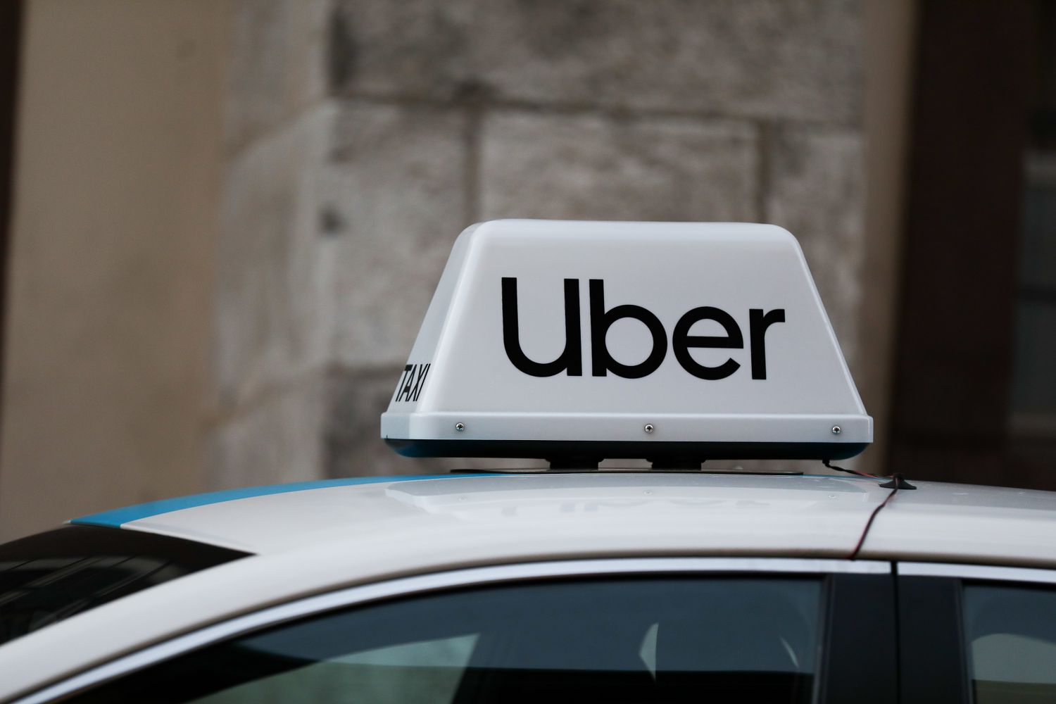 Uber car
