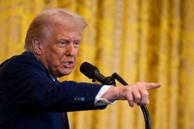 President Trump at a news conference in Washington, D.C., on Thursday.