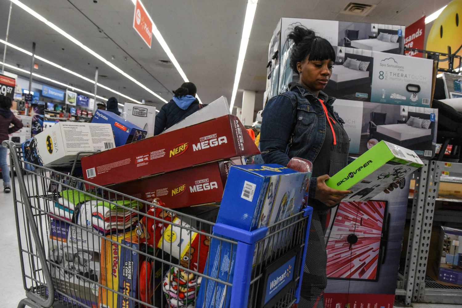 Shoppers Get Early Start To Holiday Shopping On Annual Black Friday