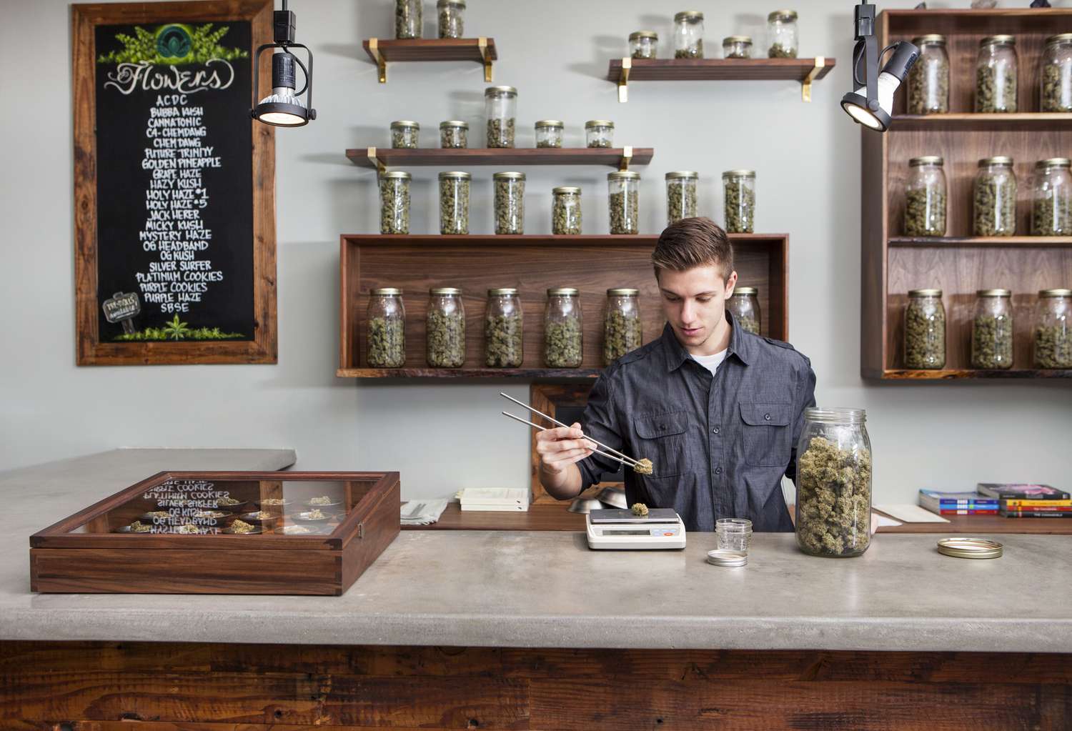 Marijuana dispensary in Portland, Oregon