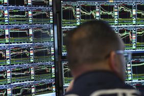A trader on the New York Stock Exchange on Wednesday. 