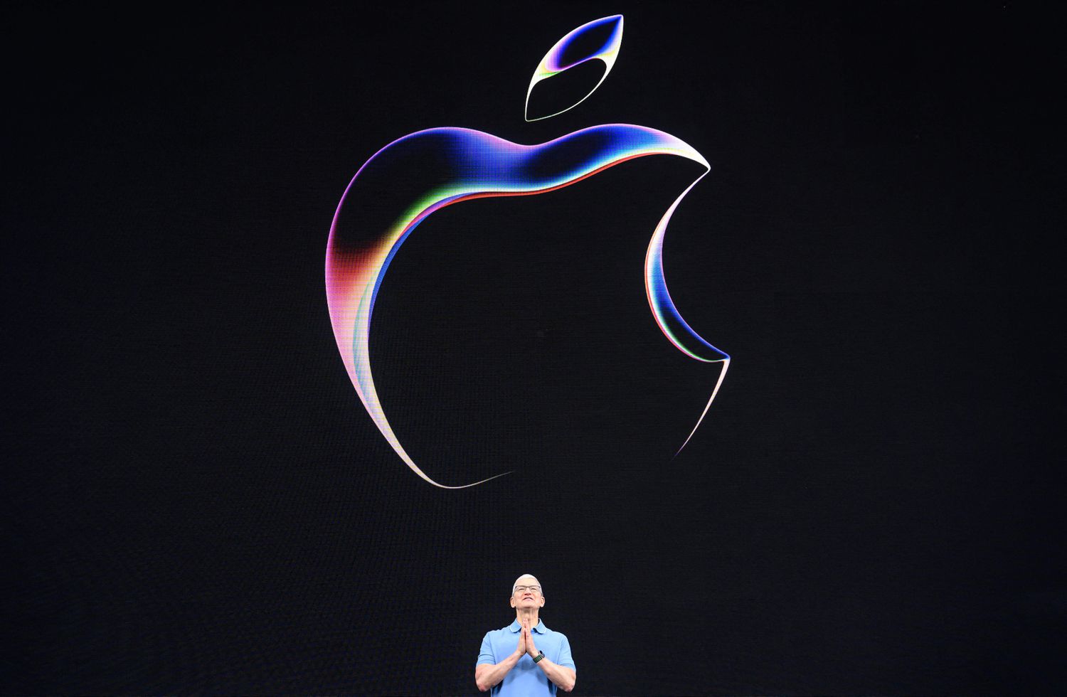 Apple CEO Tim Cook at an event.