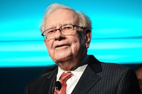 Close-up of legendary investor Warren Buffett