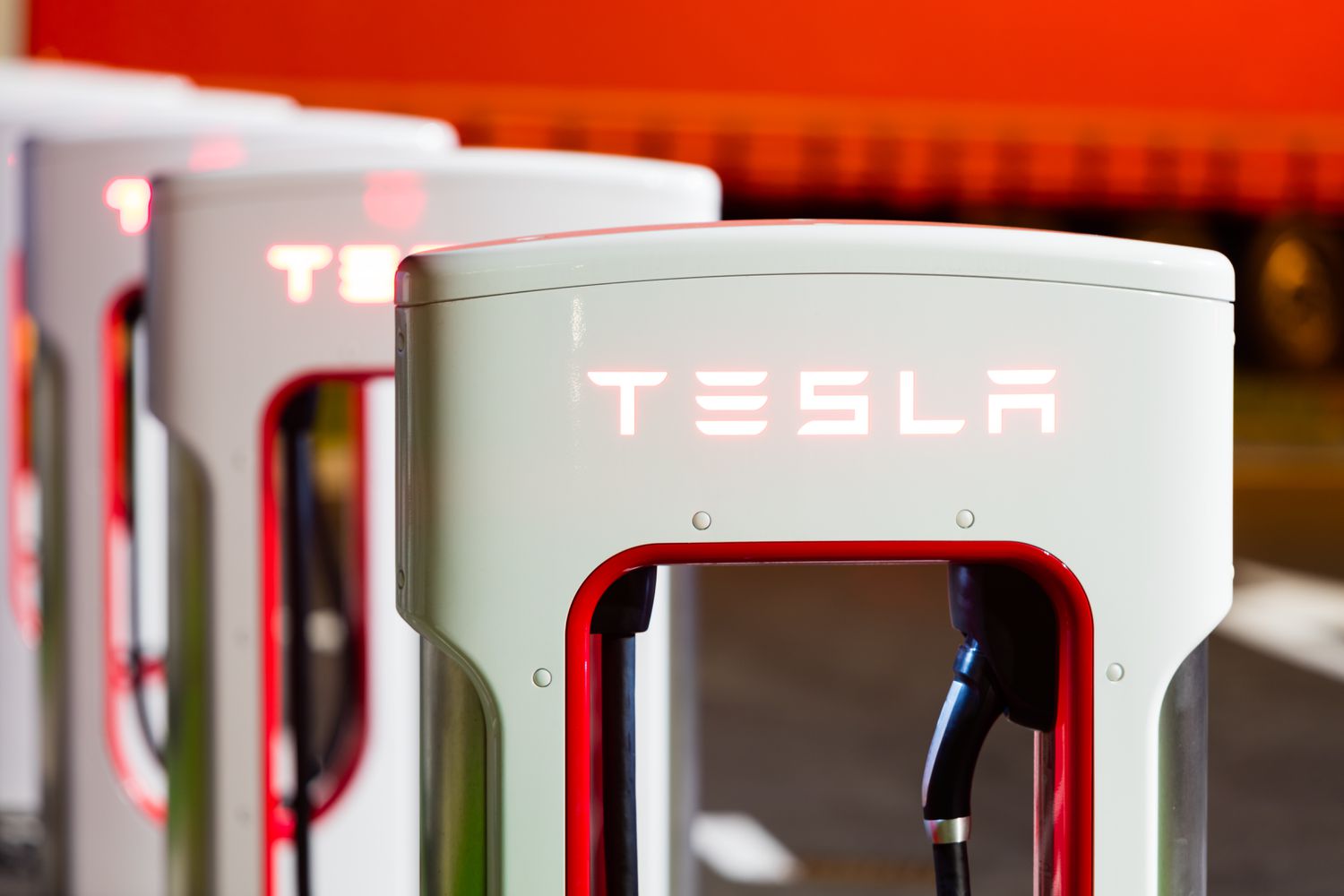 Tesla chargers