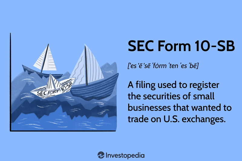 SEC Form 10-SB: A filing used to register the securities of small businesses that wanted to trade on U.S. exchanges.