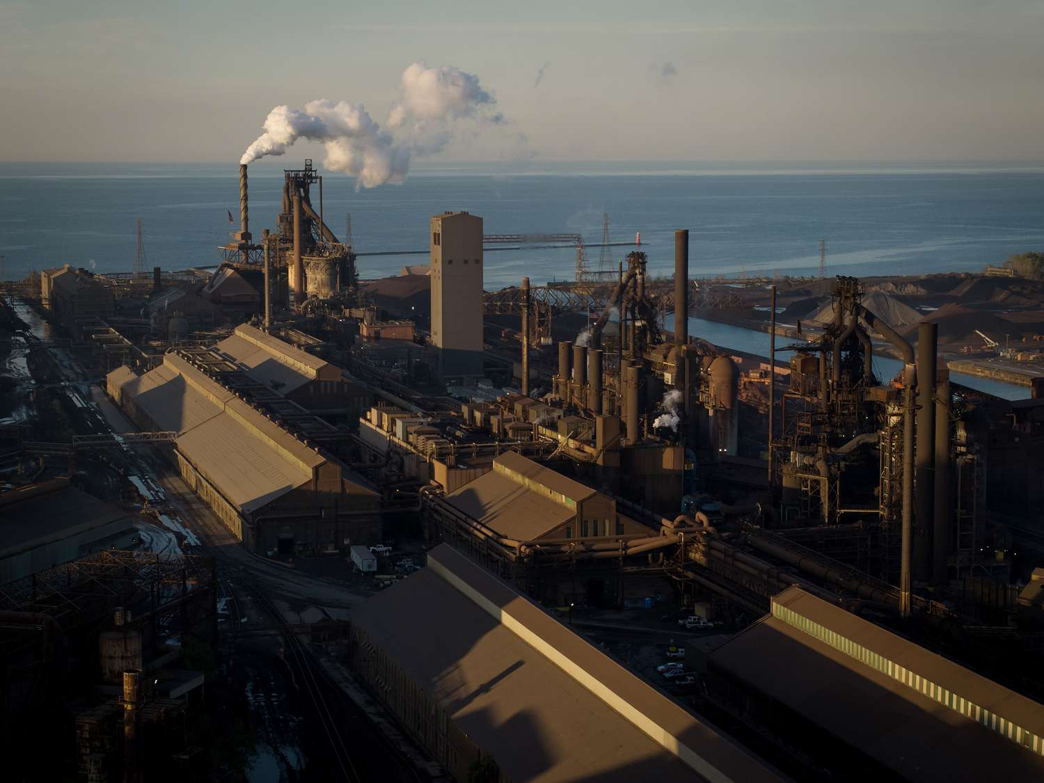 U.S. Steel Gary Works in Gary, Indiana