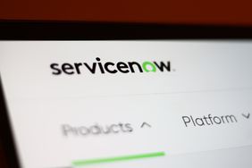 Servicenow website displayed on a laptop screen