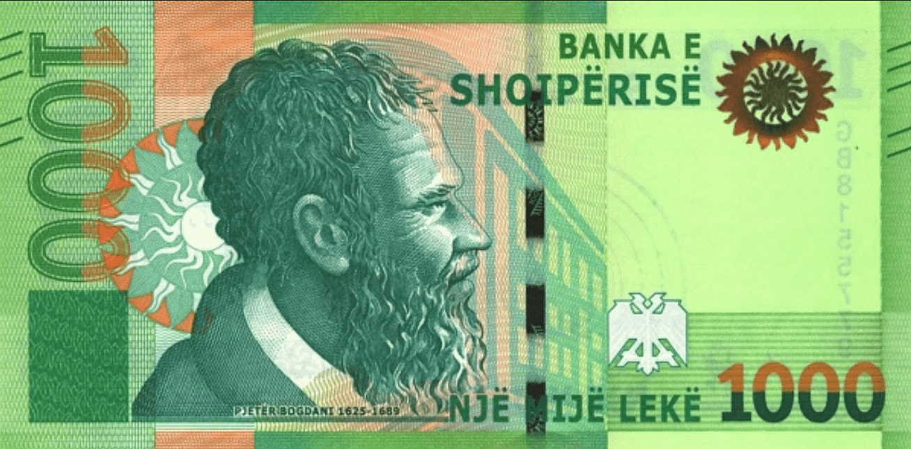 Albanian Lek Banknote