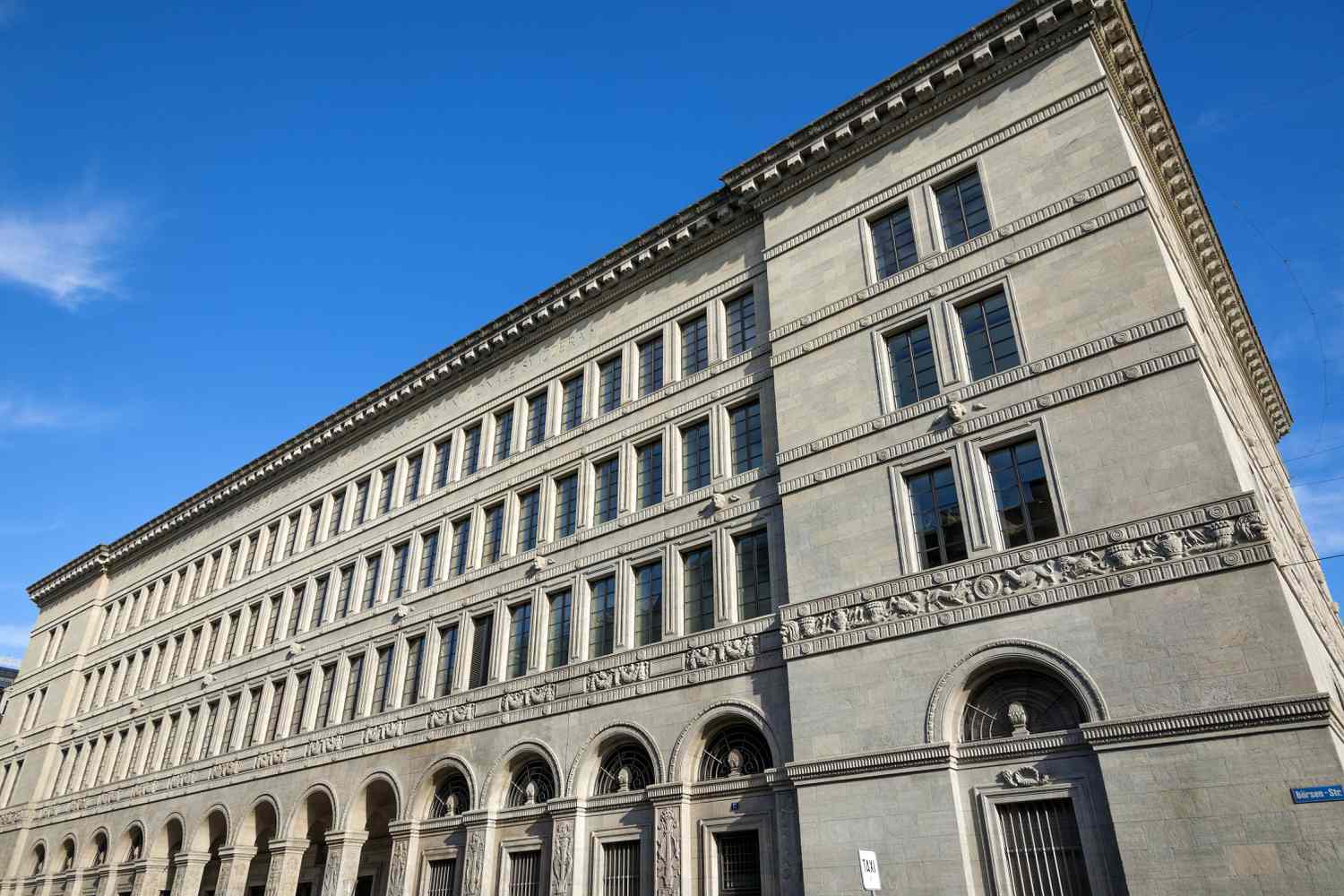 Swiss National Bank building, Zurich, Switzerland