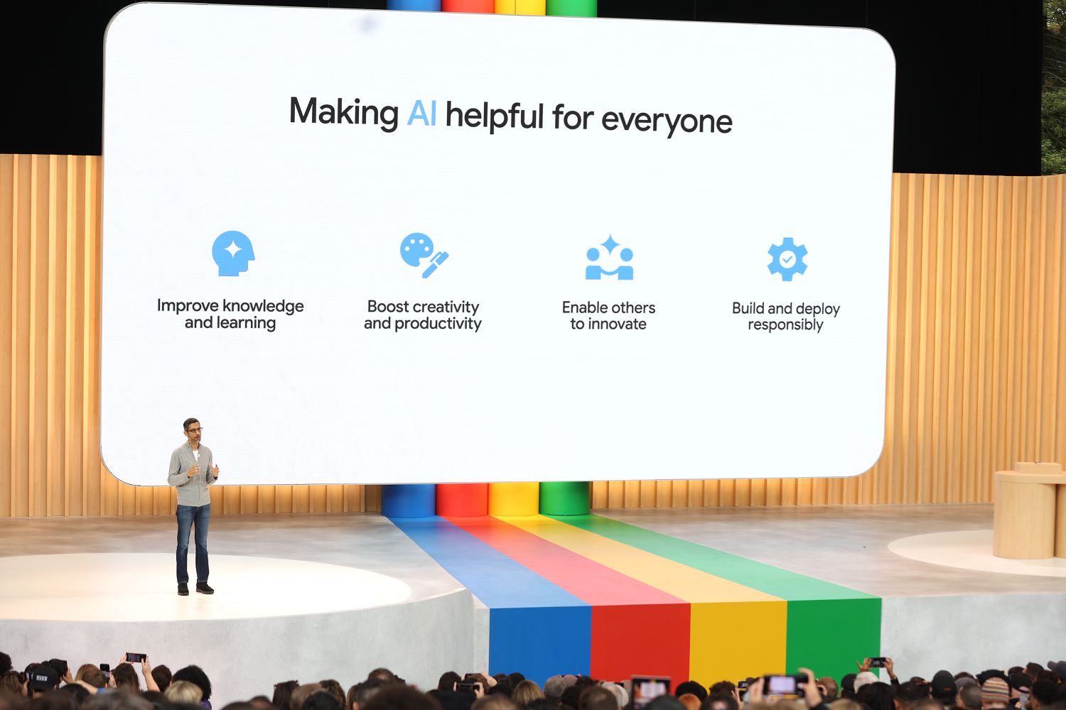 Sundar Pichai Google I/O conference 2023