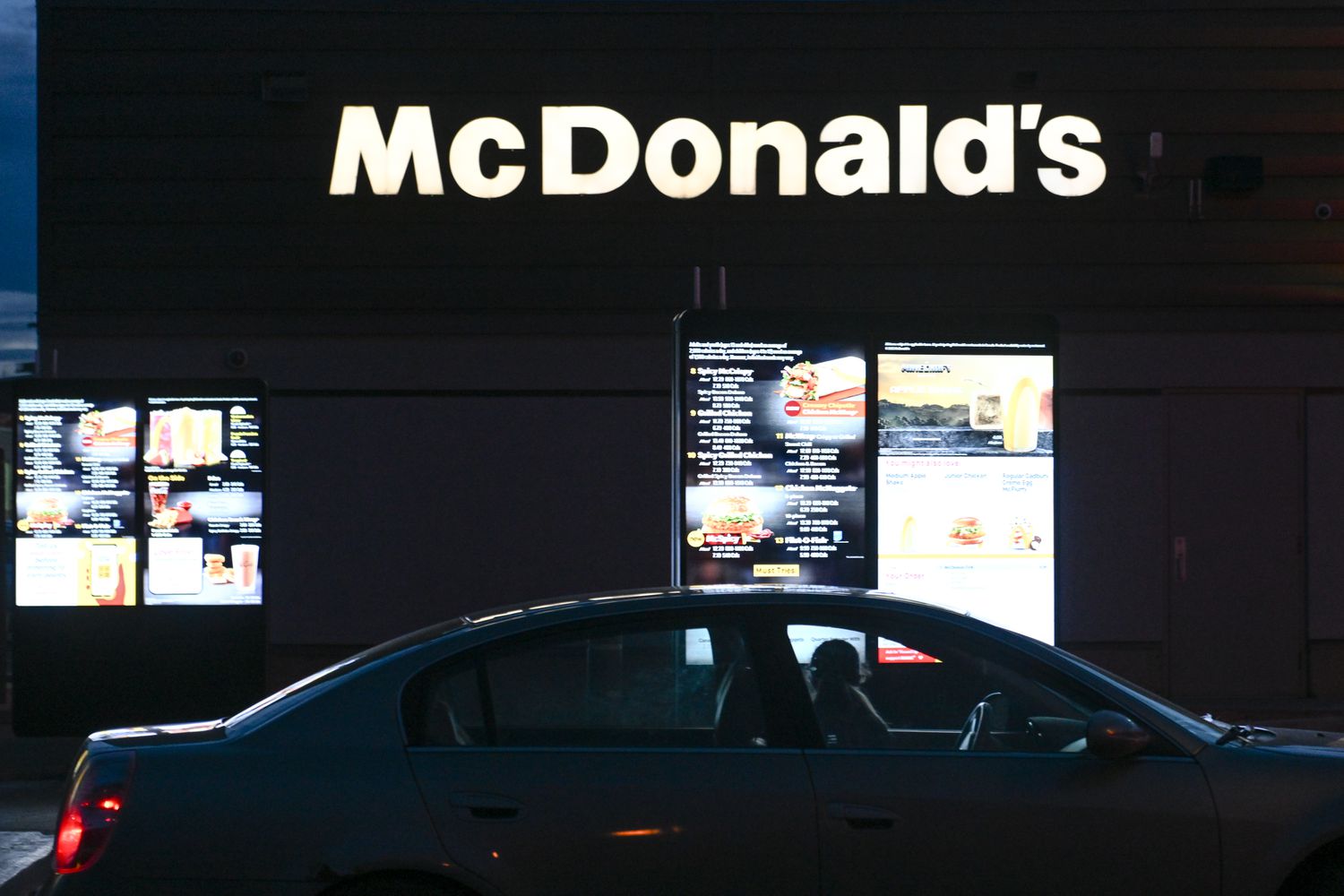 A McDonald's store in Canada earlier this month. 