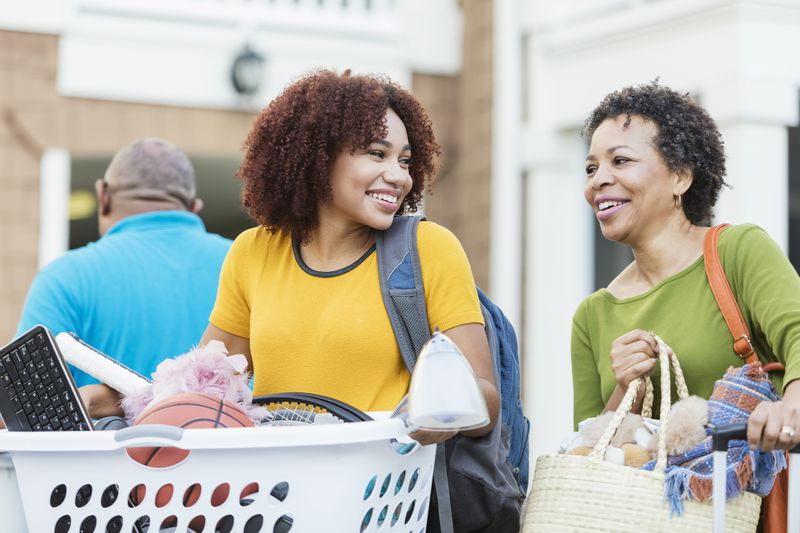 Mother who didn't know the dangers of taking out a parent PLUS loan helping her child move into a dorm
