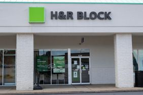 A H&R Block tax prep office in Pennsylvania in August. 