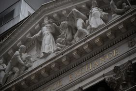 Facade of the New York Stock Exchange (NYSE).