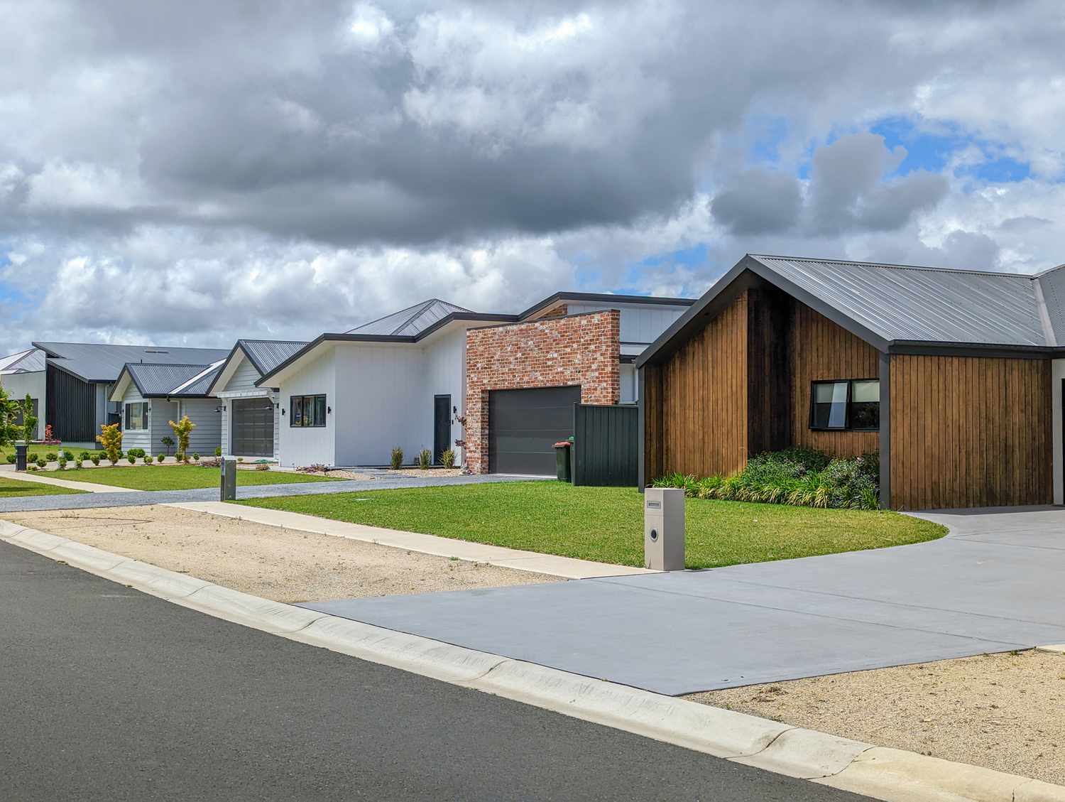 Suburban houses