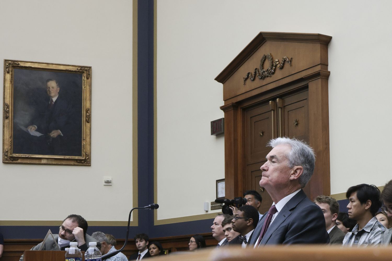 Federal Reserve Chairman Jerome Powell testifies before the House Committee on Financial Services