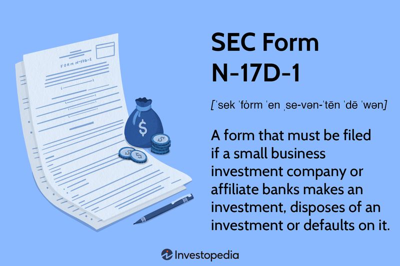 SEC Form N-17D-1