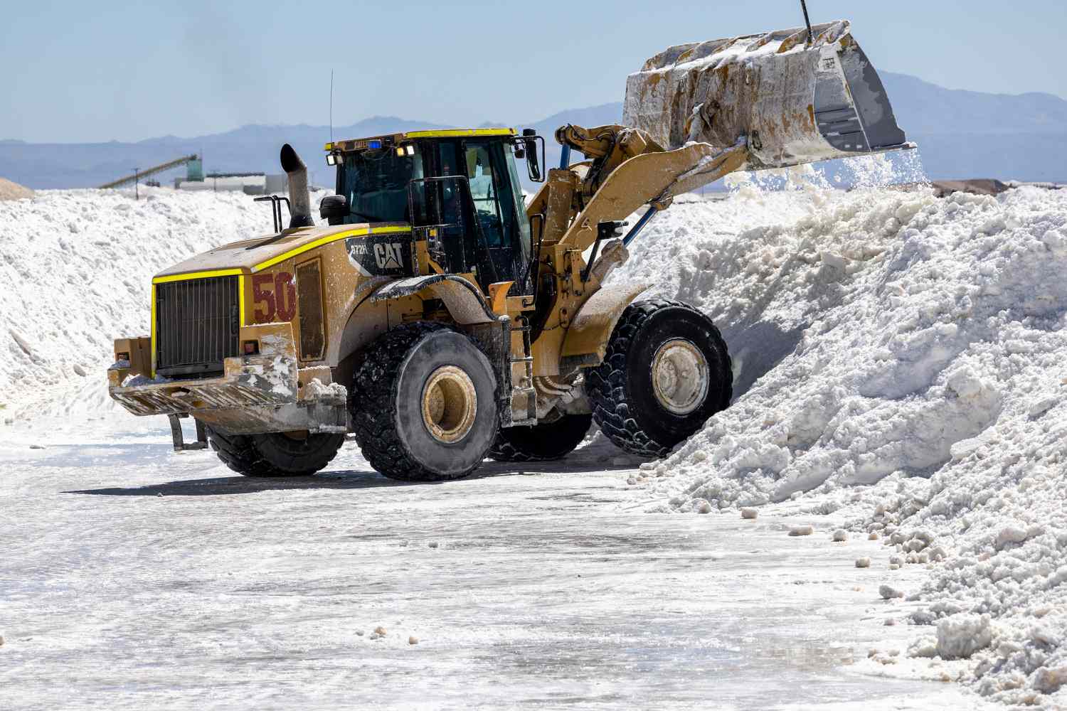Lithium mine in Chile