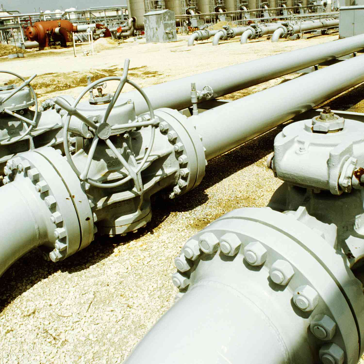 A natural gas pipeline