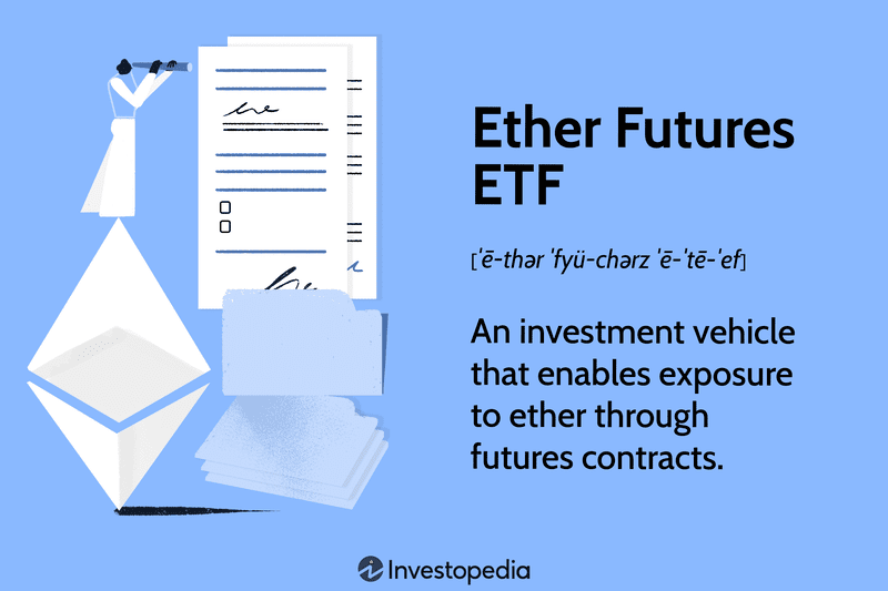 Ether Futures ETF: An investment vehicle that enables exposure to ether through futures contracts.