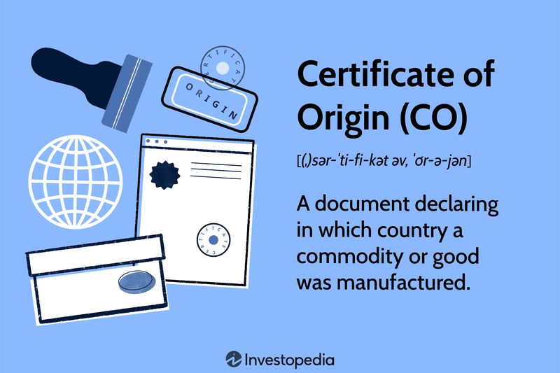 Certificate of Origin (CO)