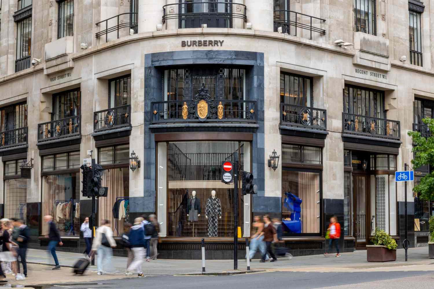A Burberry Group boutique in London.