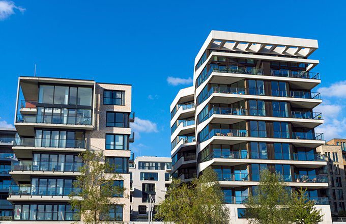 Apartment buildings
