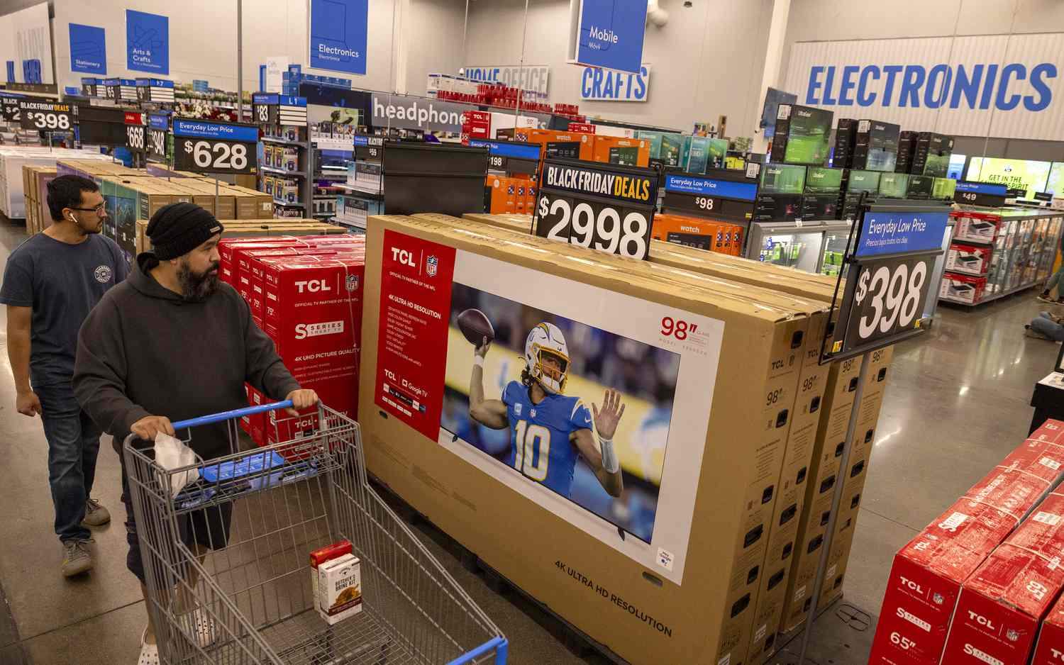  Black Friday deal in the electronics department at the Walmart Supercenter