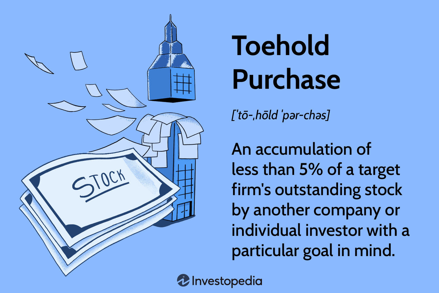 Toehold Purchase